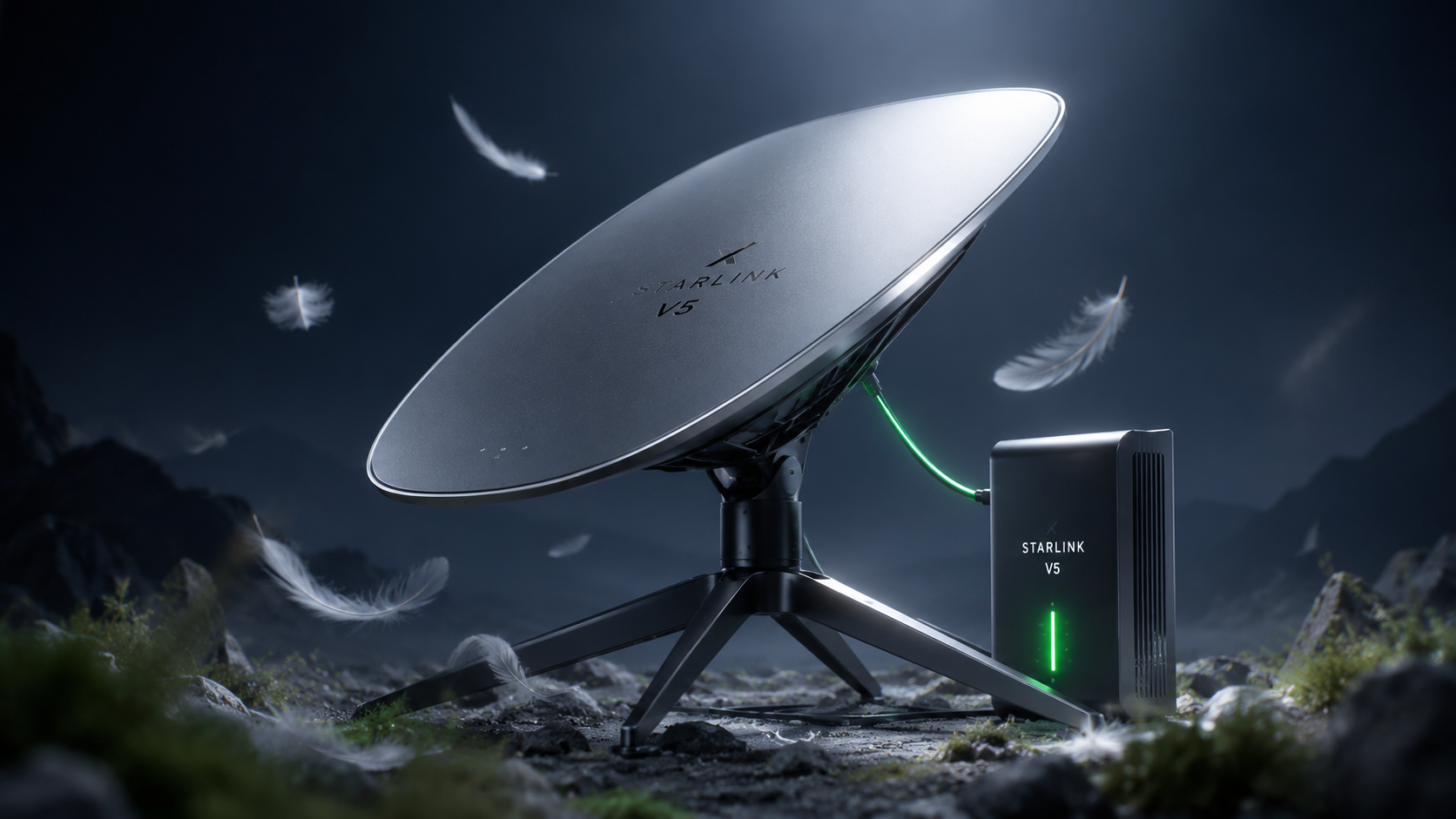 Starlink’s New V5 Dish: Slimmer, Sips Power. Speed Freaks, Look Away.