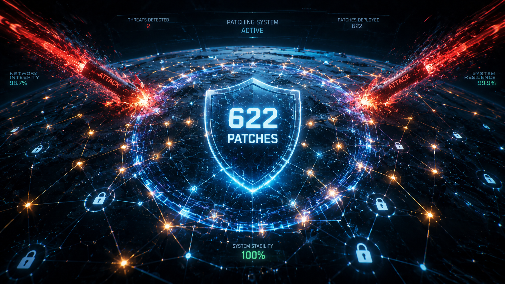 Microsoft Just Dropped a Patch Bomb: 622 Flaws, TWO Live Zero-Days. Yikes.